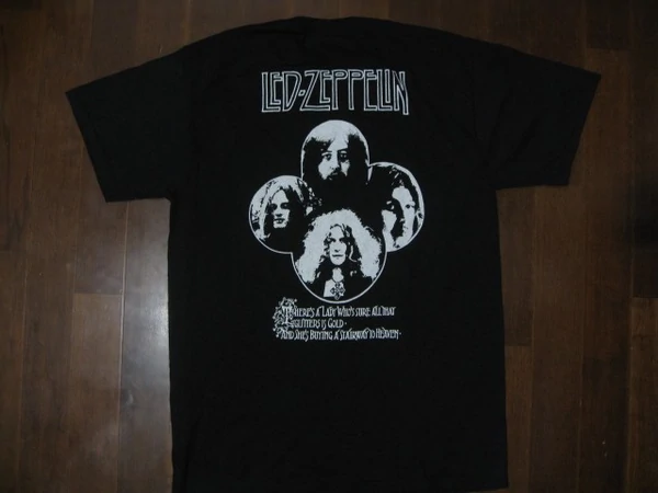 Led Zeppelin - COLLAGE- T-Shirt / PRINTED FRONT AND BACK